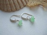 UV Seaham Sea Glass Earrings - Stacked dangling earrings