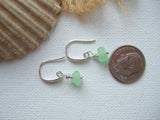 UV Seaham Sea Glass Earrings - Stacked dangling earrings