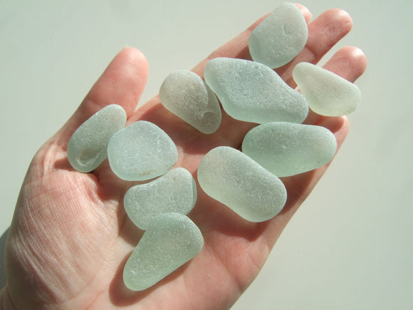 handful of sea glass from seaham