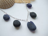 Seaham Secret Sea Glass Necklace - Blue and Green