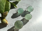 Moon Marbles - Sea Glass Codd Marble necklace - very C marked