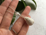 Frozen Charlotte Head Necklace, Sterling Silver Seaham Beach Found