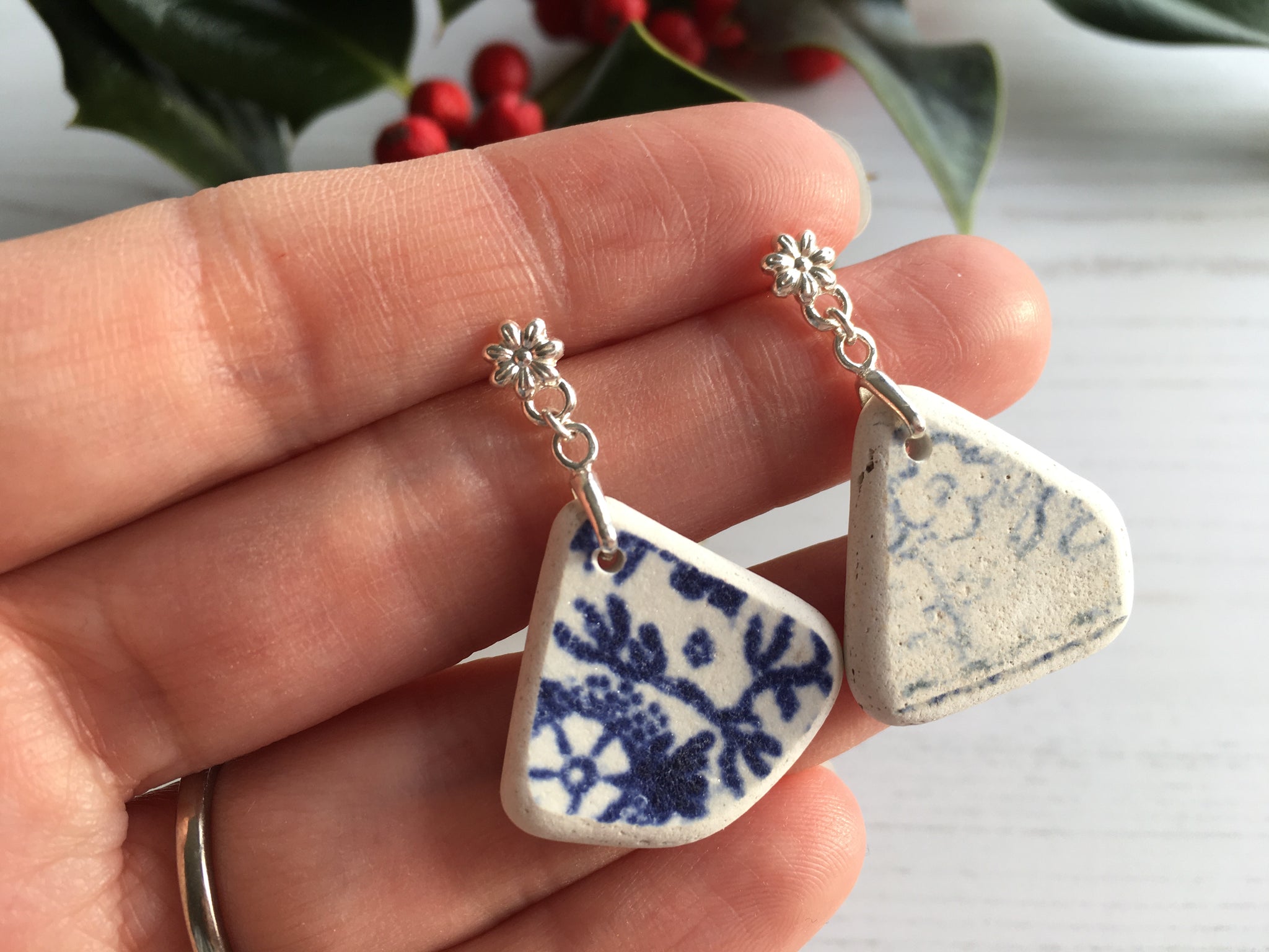 Pottery earrings deals