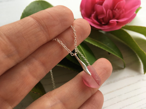 Pink Seaham Multi Sea Glass Pendant Minimalist Design