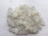 264g Seaham Sea Glass White Bubbles - Display Pieces
